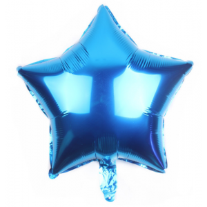 Balão Estrela-25 cm / 10inch-Azul escuro